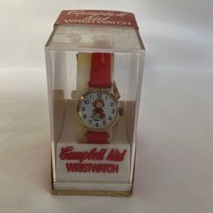 Red Band Campbells Kids Watch-Criterion Watch Company